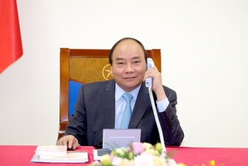 ນາຍົກລັດຖະມົນຕີ ຫງວຽນຊວນຟຸກ ອວຍພອນການນຳລາວ ແລະ ກຳປູເຈຍ ເນື່ອງໃນໂອກາດບຸນປີໃໝ່ລາວ ແລະ ບຸນ Chol Chnam Thmay