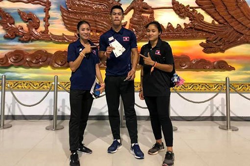 ນັກກີລາແລ່ນ-ລານລາວ ເຂົ້າຮ່ວມຊີງແຊັມອາຊີ ຢູ່ປະເທດກາຕາ