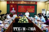 ຄະນະພະນັກງານຂັ້ນສູງຄະນະຈັດຕັ້ງສູນກາງພັກປະຊາຊົນປະຕິວັດ ລາວ ມາຢ້ຽມຢາມ ແລະເຮັດວຽກຢູ່ແຂວງ ຖ໋າຍງວຽນ