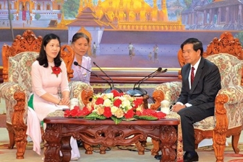 ເຈົ້າຄອງນະຄອນຫຼວງ ຕ້ອນຮັບຄະນະຜູ້ແທນຫວຽດນາມ