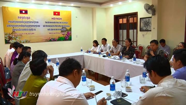 ແຂວງ ເງ້ອານ - ລາວ ແລກປ່ຽນບົດຮຽນໃນວຽກງານຖະແຫຼງຂ່າວການຕ່າງປະເທດ