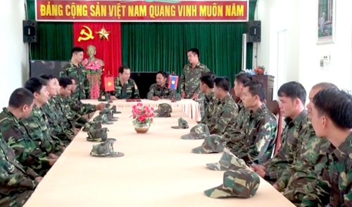 ການຮ່ວມມືຢ່າງກວ້າງຂວາງໃນການປ້ອງກັນຊາຍແດນ ລະຫວ່າງ ແຂວງກວ໋າງຈິ ແລະ ແຂວງສະຫວັນນະເຂດ, ລາວ
