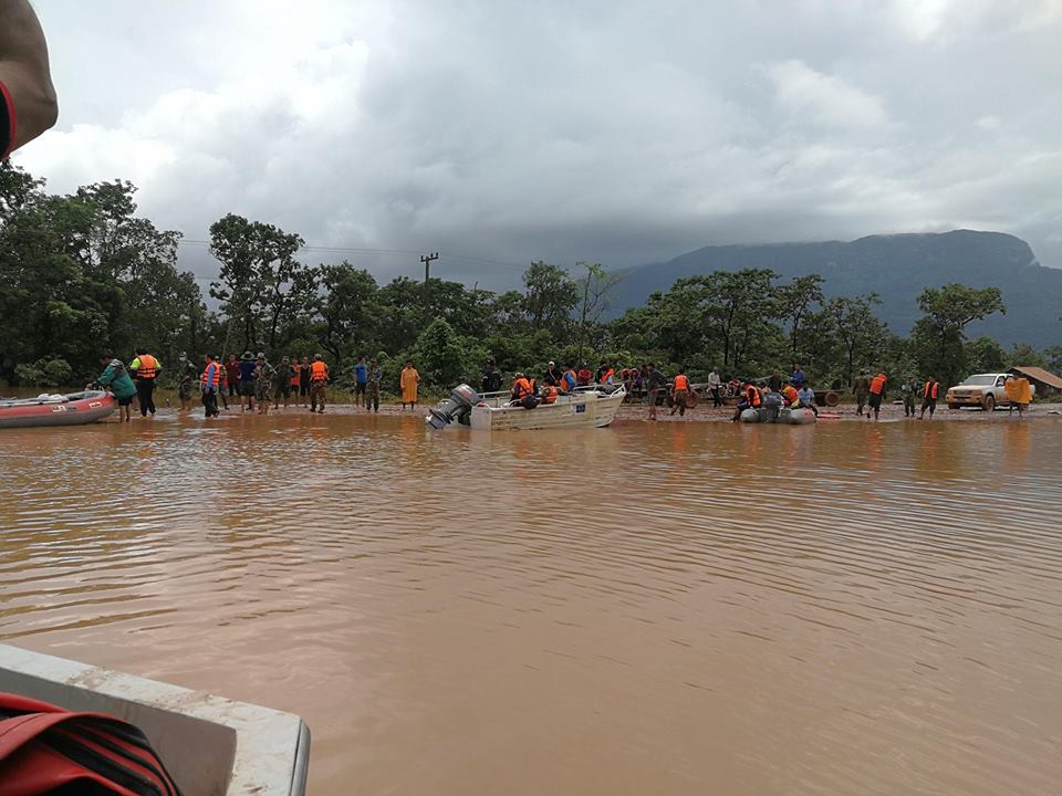 ຄວາມຄືບໜ້າການກູ້ໄພ ແລະ ຊ່ວຍເຫລືອຜູ້ປະສົບໄພພິບັດ ຢູ່ເມືອງສະໜາມໄຊ