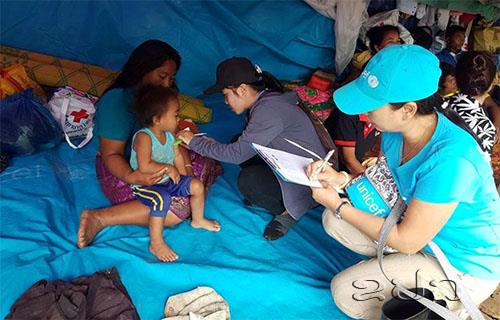 ອົງການສະຫະປະຊາຊາດ ໃຫ້ການຊ່ວຍເຫລືອປະຊາຊົນ ທີ່ໄດ້ຮັບຜົນກະທົບ ໄພນໍ້າຖ້ວມຢູ່ພາກໃຕ້ຂອງລາວ