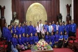 ຄະນະຜູ້ແທນຊາວໜຸ່ມແຂວງຄຳມ່ວນ ເຄື່ອນໄຫວພົບປະແລກປ່ຽນບົດຮຽນຢູ່ ແຂວງກວາງບິ່ງ ສສ ຫວຽດນາມ