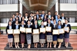 ຊາວໜ ມ ກວຕ ມອບເງ ນປະກອບສ ວນເຂ າໃນການ ດຳເນ ນກອງປະຊ ມໃຫຍ ຜ ແທນຊາວໜ ມທ ວປະເທດ ຄ ງທ viii