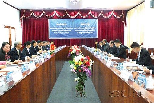 ນະ­ຄອນຫລວງ​ວຽງ​ຈັນ - ນະຄອນໂຮ່ຈິມິງ ຮັດແໜ້ນພົວພັນຮ່ວມມືວຽກງານແນວໂຮມ
