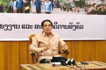 ລັດຖະມົນຕີ ຮສສ ຮຽກຮ້ອງໃຫ້ທົ່ວສັງຄົມພ້ອມໃຈ ປະກອບສ່ວນຊ່ວຍເຫລືອ ຜູ້ປະສົບໄພນ້ຳຖ້ວມ