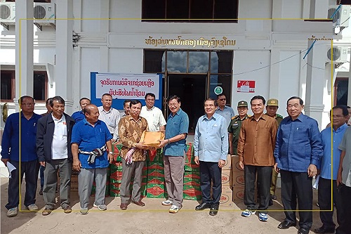 ນາຍົກເອົາໃຈໃສ່ຕໍ່ຜູ້ທີ່ໄດ້ຮັບເຄາະຮ້າຍຈາກນໍ້າຖ້ວມ