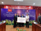ຍົກສູງທັກສະປິ່ນປົວໃຫ້ພະນັກງານ ສະພາກາແດງ ແຂວງສາລະວັນ (ລາວ)