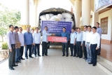 ຫ າຍກ ດຈະກຳທ ມ ຄວາມໝາຍ ເພ ອສະເຫ ມສະຫ ອງ 50 ປ ແຫ ງວ ນໄຊຊະນະ ເສ ນທາງເລກທ 9 ພາກໃຕ ຂອງລາວ