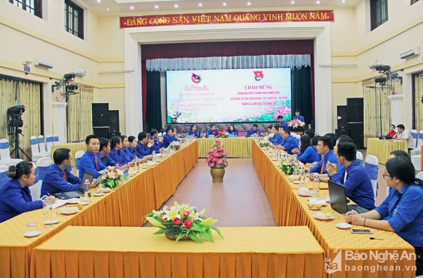 ສະຫະພັນແຂວງເງະອານ ລົງນາມໃນໂຄງການຮ່ວມມືກັບສະຫະພັນຊາວໜຸ່ມ 3 ແຂວງ ຂອງ ສປປ.ລາວ