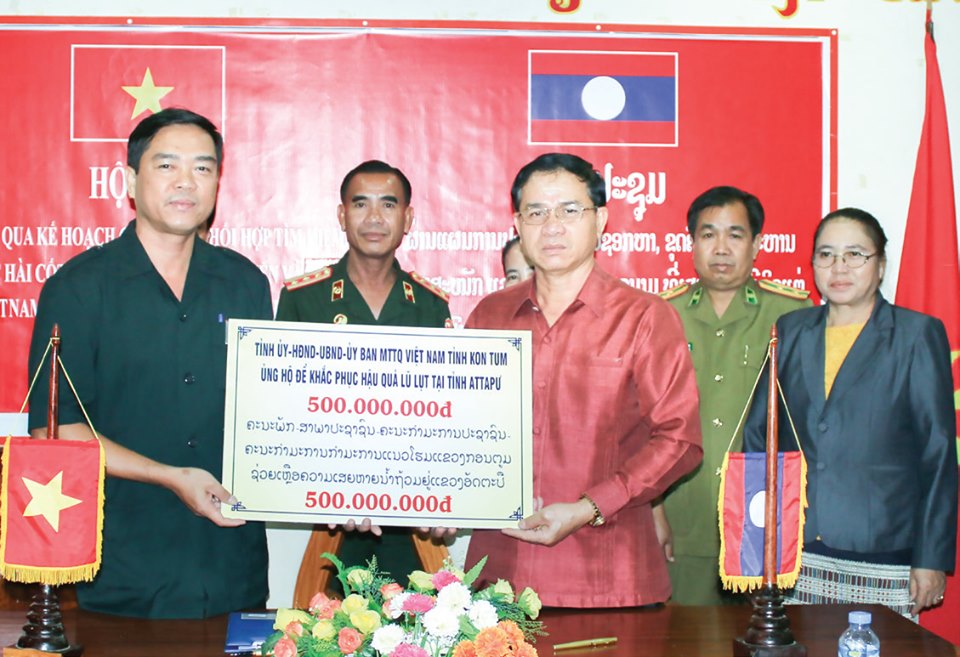 ອັດຕະປື - ກອນຕູມສືບຕໍ່ແຜນການປະສານສົມທົບຊອກຫາ, ຂຸດຄົ້ນອັດທິທະຫານອາສາສະໝັກ ແລະ ຊ່ຽວຊານຫວຽດນາມ.
