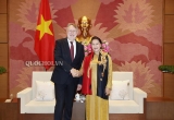 ສະພາແຫ ງຊາດ ຮ ບຮອງເອ າການເຄ ອນໄຫວວຽກງານ ຂອງອ ງການກວດສອບ ແລະ ກວດກາ ແຫ ງລ ດ