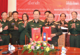 ເພ ມທະວ ການຮ ວມມ ດ ານຫາລ ເລ ອງການຊ ວຍເຫ ອມະນ ດສະທຳ ແລະ ບ ນເທ າທ ກໄພພ ບ ດ ລະຫວ າງກອງທ ບ ລາວ ຍ ປ ນ