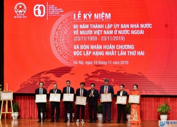 ພິທີສະເຫຼີມສະຫຼອງ 60 ປີແຫ່ງວັນສ້າງຕັ້ງຄະນະກຳມະການແຫ່ງລັດກ່ຽວກັບຊາວ ຫວຽດນາມ ອາໄສຕ່າງປະເທດ