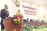 ສະພາແຫ ງຊາດ ສປປ ລາວ ໄດ ສ ມໃສ ເຂ າໃນການຟ ນຟ ພ ນຖານເສດຖະກ ດ