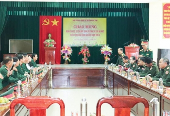 ທະຫານແຂວງສະຫວັນນະເຂດ ແລກປ່ຽນບົດຮຽນກັບທະຫານເມືອງວິງລິງ ສສ ຫວຽດນາມ.