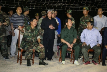 ករណីបាក់រលំអគារនៅខេត្តកែបនិងសកម្មភាពជួយសង្គ្រោះ