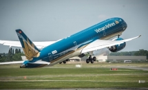 ក្រុមហ៊ុនអាកាសចរណ៍ Vietnam Airlines  ដឹកអ្នកដំណើរត្រឡប់ទៅប្រទេសវៀតណាមវិញ ពីហុងកុង(ចិន)