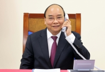 នាយករដ្ឋមន្រ្តីវៀតណាម លោក Nguyen Xuan Phuc អញ្ជើញធ្វើកិច្ចសន្ទនាតាមទូរស័ព្ទជាមួយ ថ្នាក់ដឹកនាំប្រទេសឡាវ និងកម្ពុជា