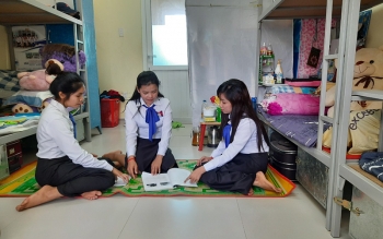 រៀបចំពិធីបុណ្យតេតសំរាប់និស្សិតអន្តរជាតិនៅវៀតណាម