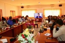 គណៈកម្មាធិការអន្តរក្រសួង ដើម្បីប្រយុទ្ធនឹងជំងឺកូវីដ-១៩ បើកកិច្ចប្រជុំដើម្បីពង្រឹងការងារទប់ស្កាត់ជំងឺកូវីដ-១៩ តាមបណ្តាខេត្តជាប់ព្រំដែន