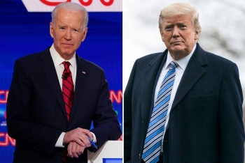 បេក្ខជន Joe Biden វ៉ាដាច់៩ពិន្ទុលើប្រធានាធិបតីអាមេរិកលោក  Donald Trump ក្នុងយុទ្ធនាការបោះឆ្នោតប្រធានាធិបតីនៅសហរដ្ឋអាមេរិកឆ្នាំ ២០២០