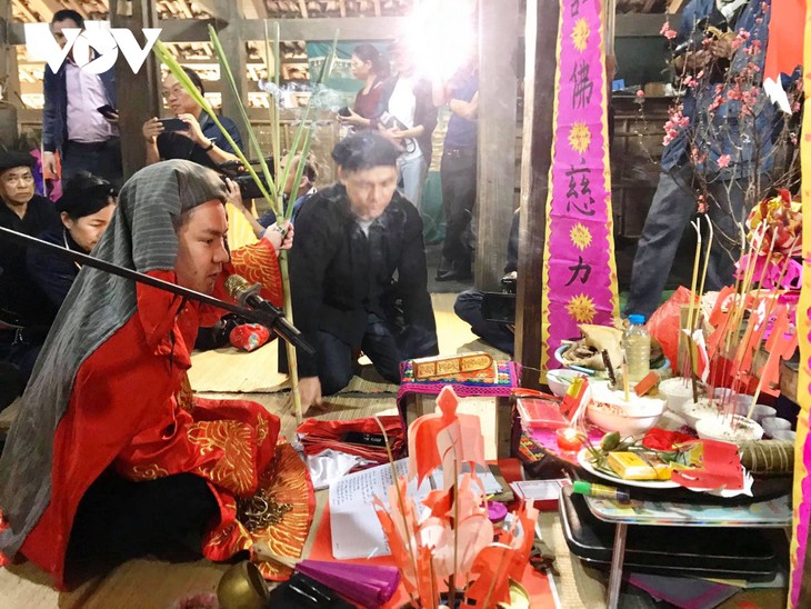 ពិធីសែនបណ្ដេញគ្រោះឧបទ្រពចង្រៃនាដើមឆ្នាំរបស់ជនជាតិ Tay – Nung