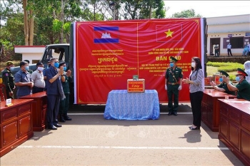 ជួយឧបត្ថម្ភខេត្តមណ្ឌលគីរីនៃព្រះរាជាណាចក្រកម្ពុជា ក្នុងប្រយុទ្ធប្រឆាំងនឹងការរីករាលដាលនៃជំងឺ COVID-19