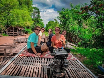 ណូរីភ្នំបាណន់ខេត្តបាត់ដំបង ទាក់ទាញភ្ញៀវទេសចរភ្លូកទឹកភ្លូកដី