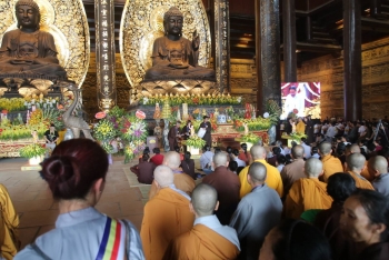 ពិធីស្រង់ព្រះពុទ្ធនៅឯមហាពិធីបុណ្យវិសាខបូជានៃអង្គការសហប្រជាជាតិឆ្នាំ២០១៩