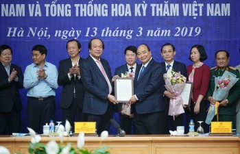 នាយករដ្ឋមន្ត្រីវៀតណាមលោក Nguyen Xuan Phuc អញ្ជើញជាអធិបតីនៃសន្និសីទបូកសរុបការងាររៀបចំកិច្ចប្រជុំកំពូលអាមេរិក-កូរ៉េខាងជើង