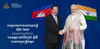 នាយករដ្ឋមន្ត្រីឥណ្ឌា៖ វិធានការគ្រប់គ្រងជំងឺកូវីដ១៩ របស់សម្តេចតេជោ ហ៊ុន សែន អាចជាគំរូសម្រាប់ពិភពលោក