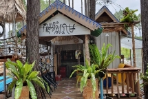 ហាងកាហ្វេប្តូរសំរាមយកភេសជ្ជៈនៅក្នុងប្រទេសកម្ពុជា