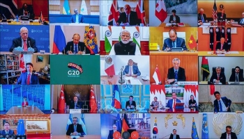 ក្រុម G-20 សន្យាថានឹងធ្វើអ្វីគ្រប់បែបយ៉ាងដើម្បីកាត់បន្ថយហានិភ័យសេដ្ឋកិច្ចពិភពលោក“ធ្លាក់ចុះ“