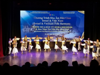 កម្មវិធីផ្លាស់ប្តូរសិល្បៈ "ដំណើរសម្លេង តន្ត្រីប្រជាប្រិយ អ៊ីស្រាអែលនិងវៀតណាម"