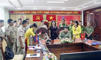 កិច្ចសហប្រតិបត្តិការលើការបង្ការនិងប្រឆាំងឧក្រិដ្ឋកម្មរវាងប៉ូលីសខេត្តដាកឡាក់ (វៀតណាម) និងនគរបាលខេត្តមណ្ឌលគីរី (កម្ពុជា)