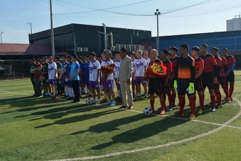 ការប្រកួតបាល់ទាត់រឹតចំណងមិត្តភាពរវាងវៀតណាមនិងកម្ពុជា