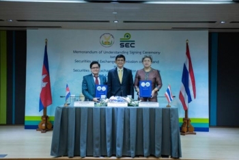 ប្រទេសថៃនិងកម្ពុជាបានពង្រឹងការតភ្ជាប់ទៅនឹងទីផ្សារហិរញ្ញវត្ថុ