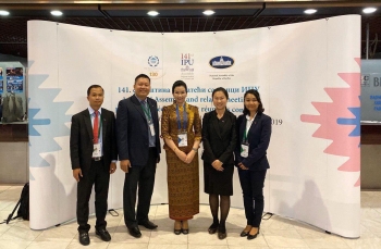សភាកម្ពុជា ចូលរួមមតិក្នុងវេទិកាសមាជិកសភាជាស្រ្តី លើកពីសមិទ្ធផលកម្ពុជា ពិសេសកំណើនសេដ្ឋកិច្ច