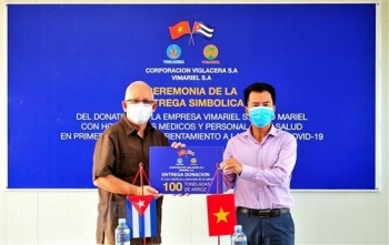 សហគ្រាសវៀតណាមបានបរិច្ចាគអង្ករចំនួន ១២៥ តោនទៅឱ្យប្រទេសគុយបាដើម្បីការពារការរីករាលដាលនៃជំងឺកូវិដ១៩