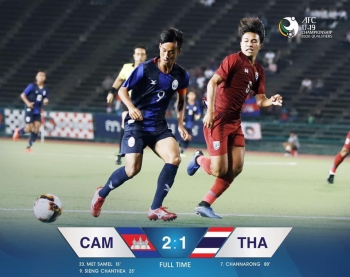 សម្តេចតេជោ ហ៊ុន សែន កោតសរសើរក្រុមបាល់ទាត់ជម្រើសជាតិយុវជនអាយុក្រោម ១៩ឆ្នាំកម្ពុជា ដែលយកឈ្នះក្រុមថៃ