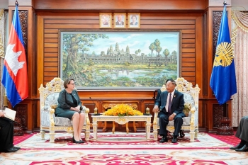 អូស្រ្តាលីបន្តពង្រឹងកិច្ចសហប្រតិបត្តិការជាមួយសភានិងរាជរដ្ឋាភិបាលកម្ពុជា