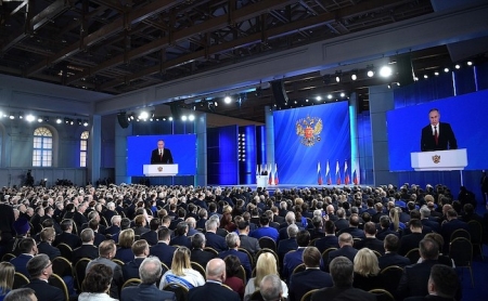 Владимир Путин огласит 16-е послание Федеральному собранию