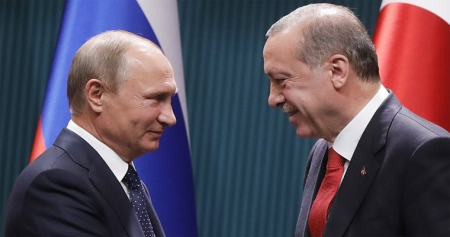 Владимир Путин провел телефонные переговоры с президентом Турции Реджепом Тайипом Эрдоганом