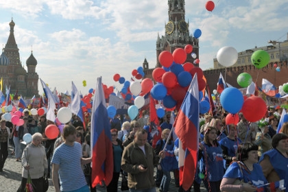 На майские праздники россияне будут отдыхать семь дней