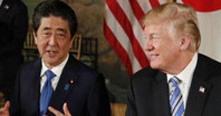 Трамп и Абэ договорились встретиться перед саммитом США и КНДР
