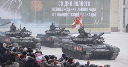 Санкт-Петербург отмечает 75-летие снятия блокады Ленинграда