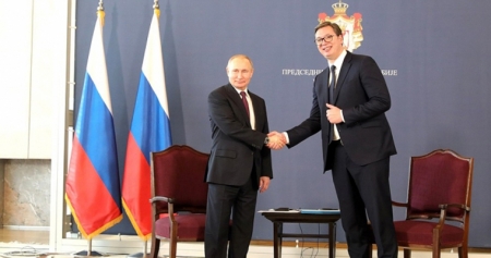 В ходе визита Путина в Сербию подписано 25 соглашений о сотрудничестве